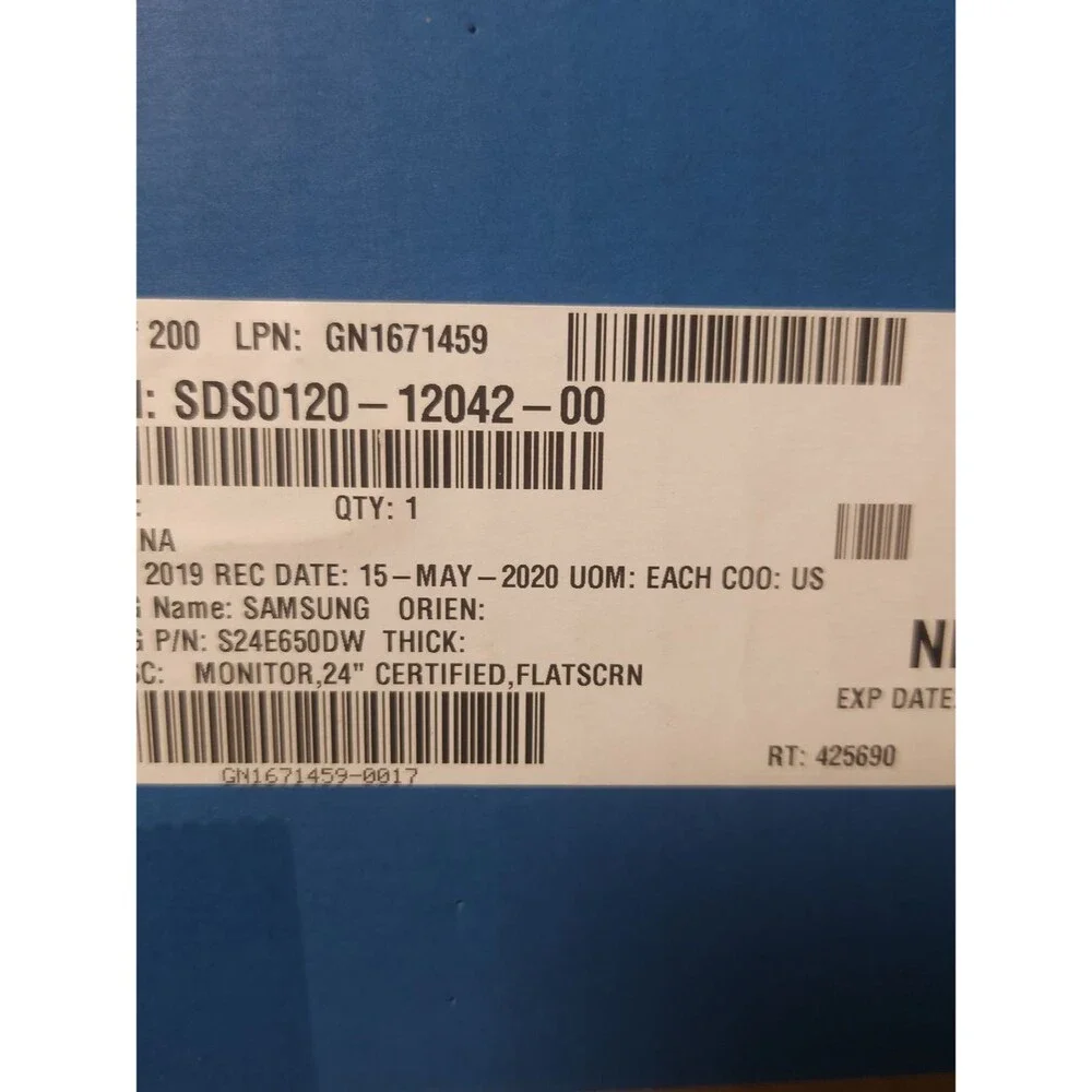 Samsung S24E650DW 24